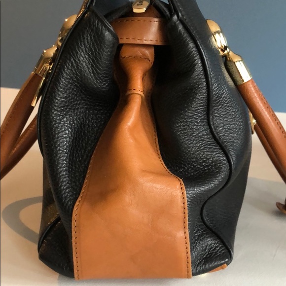 Valentina Italia Leather Handbag - Picture 3 of 8